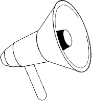 Megaphone Announcement